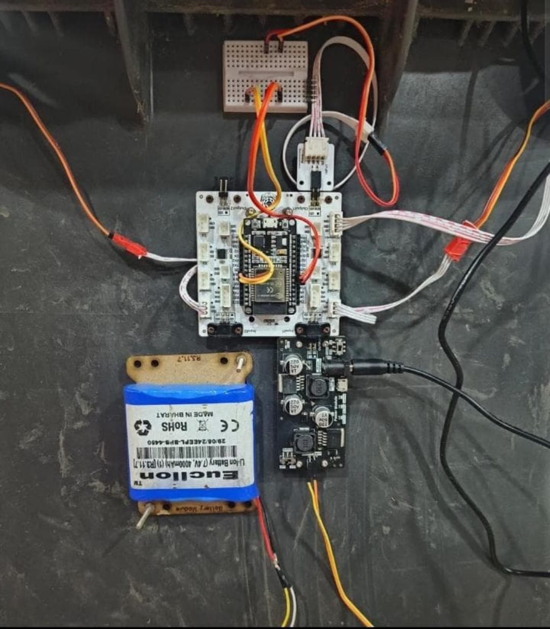 Smart IoT dustbin automation project